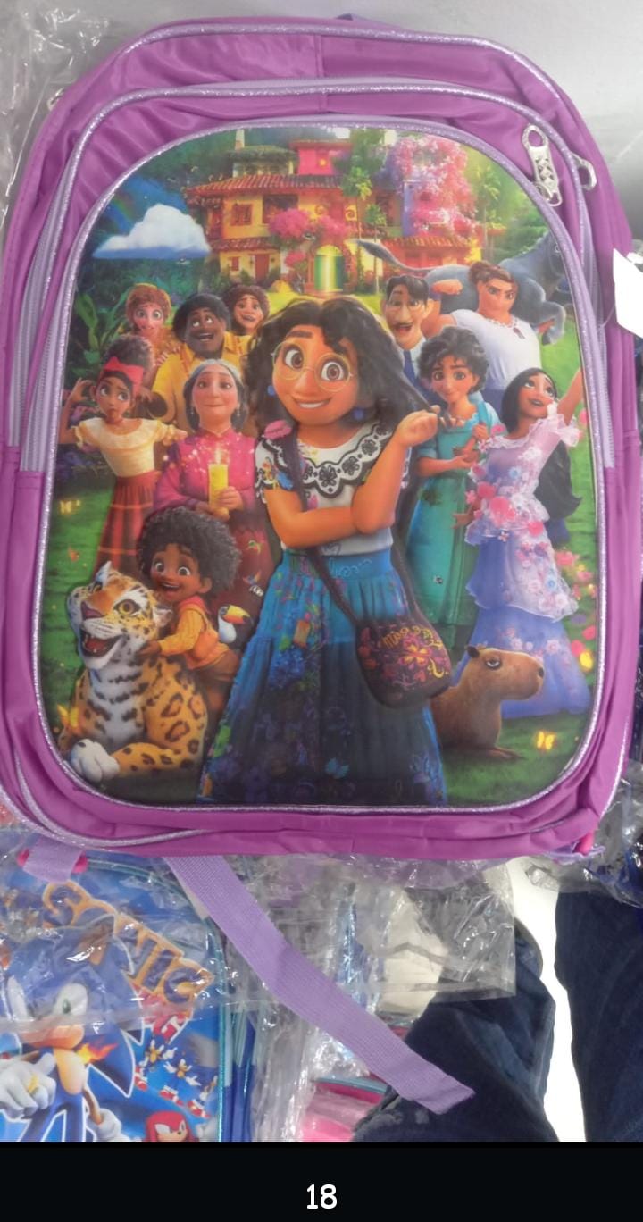 Vista 14 de Maleta escolar, cartuchera y lonchera te - Maleta: DragonBall